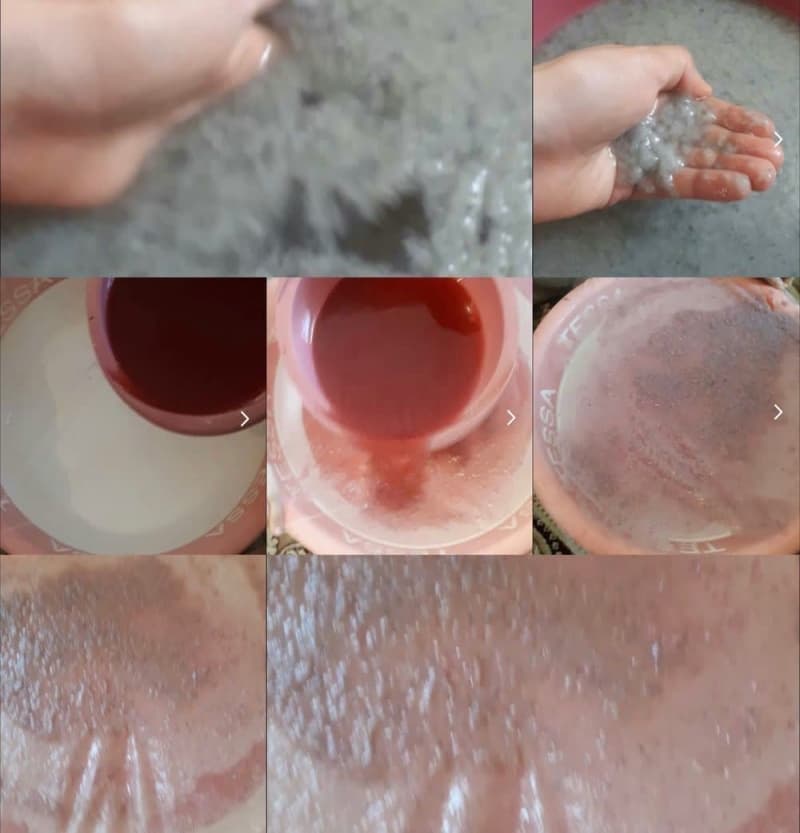 نحوه درست کردن کاغذ رنگی توسط رها مرادی پایه ششم، آموزگار حقیقی